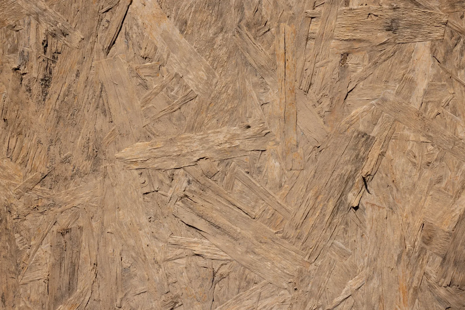Dalle en OSB posée en plancher intérieur sur lambourdes